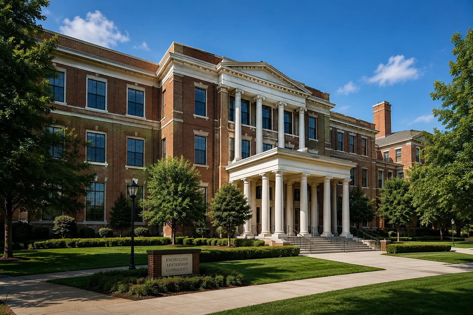 Contemporary education facility