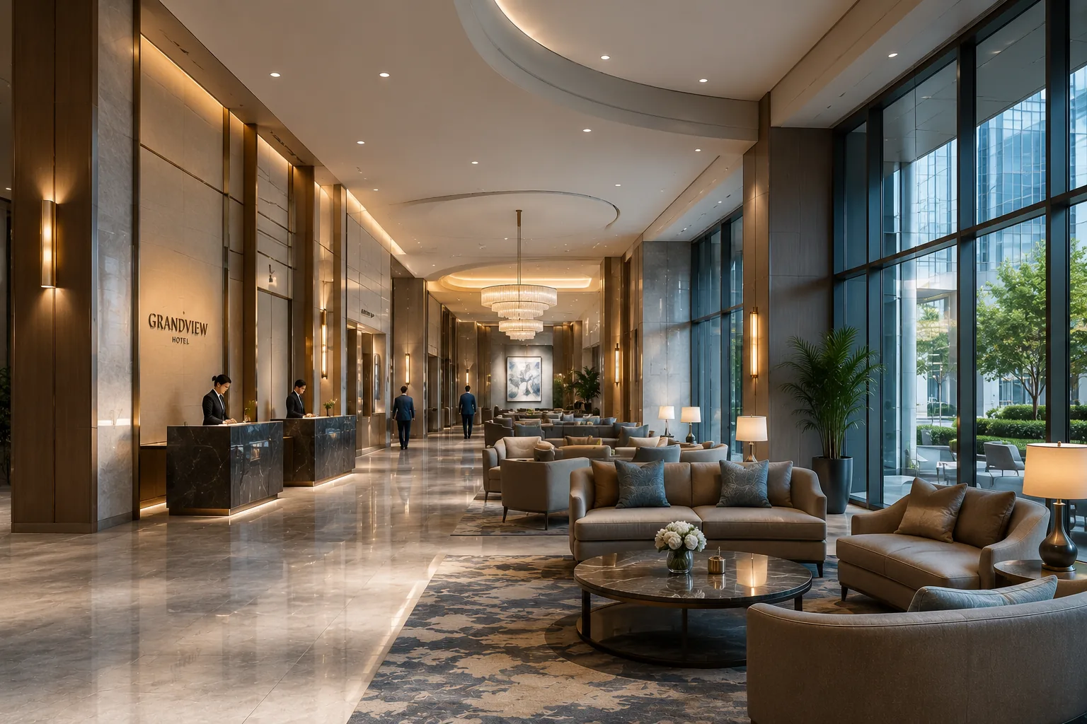 Premium hospitality interior