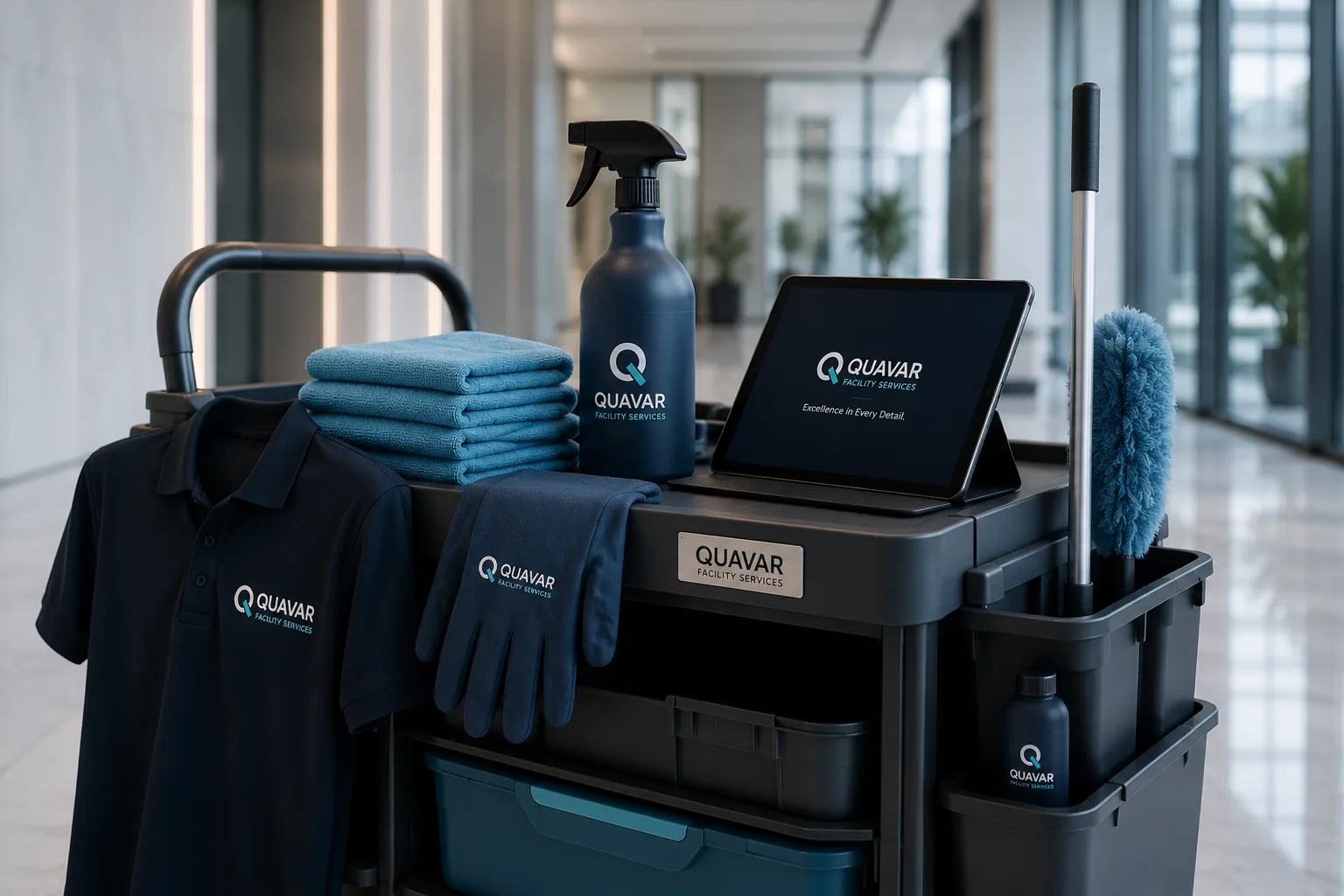Professional facility detail representing precision and operational standards