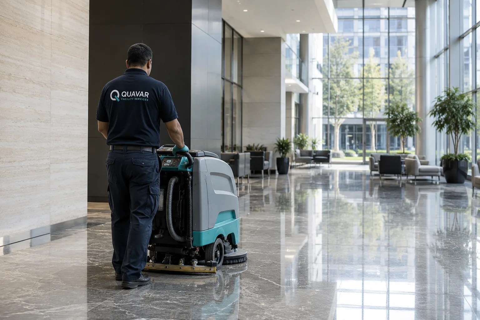Professional floor care equipment